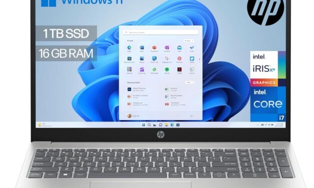 HP portátil 15,6” Full HD con Intel Core i7, 16GB RAM y 1TB SSD: análisis y opinión (2026)